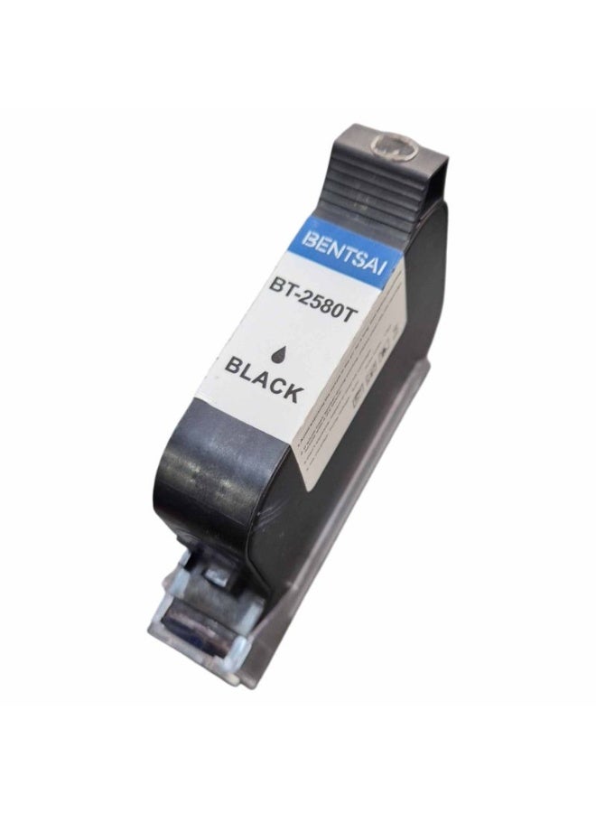 Bentsai BT-2580T Blackالأصلية نصف بوصة (12.7 مم) ذات أساس مذيب للطابعات النافثة للحبر المحمولة